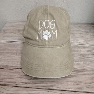 Dog Mom adjustable baseball hat